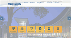 Desktop Screenshot of claytoncountyga.gov